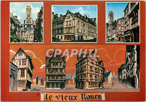 Cartes postales moderne Normandie Rouen