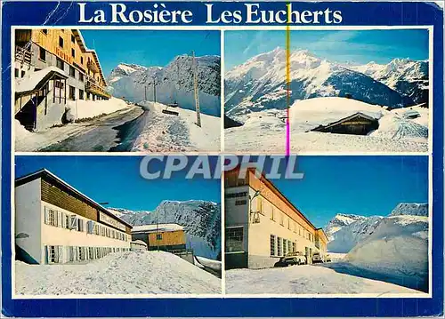 Moderne Karte Rosiere (Savoie) alt 1850 m Les Eucherts