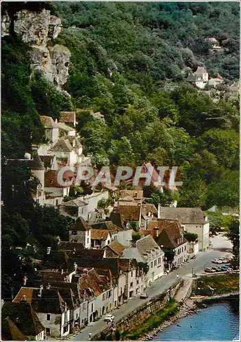 Moderne Karte Vallee de la Dordogne La Roque Gageac un de plus beaux villages de France