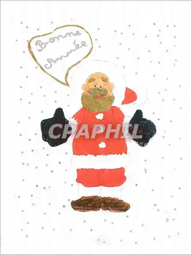 Cartes postales moderne Bonne Annee Pere Noel