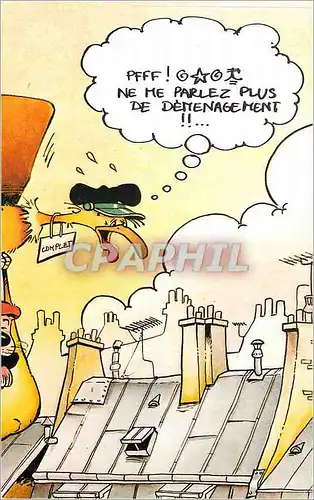 Cartes postales moderne Ne me Parlez Plus de Demenagement