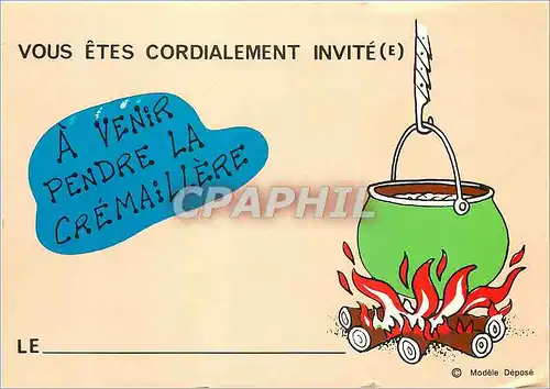 Cartes postales moderne Vous etes Cordialement Invite