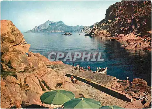 Cartes postales moderne La Corse oasis de Beaute Port de Porto Dans une sitiation incomparable que domine