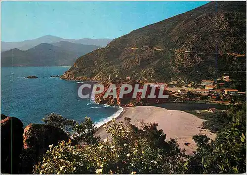 Cartes postales moderne La Corse inouliable Porto La Plage