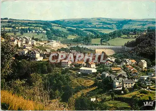 Cartes postales moderne Pont de Salars Vue d'ensemble autour du barrage