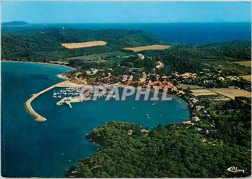 Cartes postales moderne Porquerolles Var La Perle des Iles d'Or Vue generale aerienne