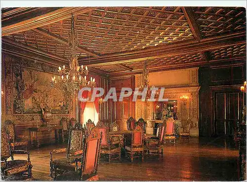 Moderne Karte Chateau de Pau Grand Salon de reception Ancienne salle du trone des roise de Navarre