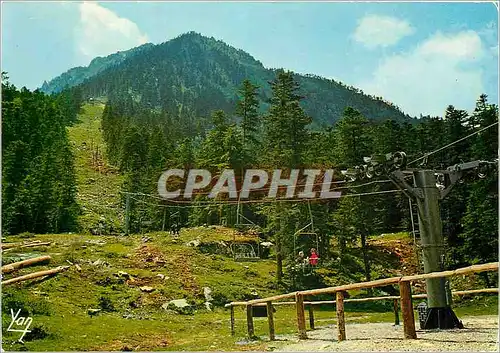 Moderne Karte Nos Belles Pyrenees Telesiege du Pont d'Espagne