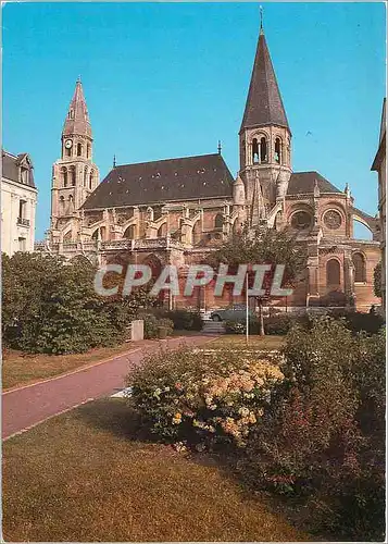 Cartes postales moderne Poissy Yvelines La Collegiale