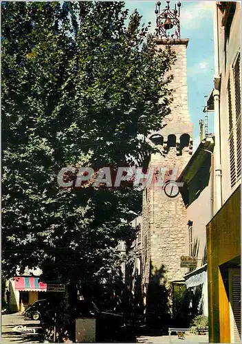 Cartes postales moderne Pignans Var Place et Tour de l'Horloge