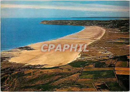 Cartes postales moderne Environs des Pieux Manche L'Anse de Sciotor vers le Cap de Flamanville et la Hague