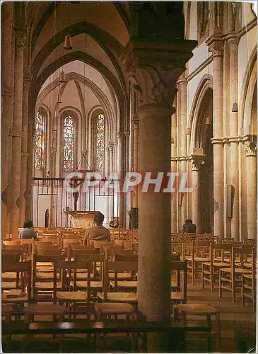 Cartes postales moderne Abbaye de la Pierre Qui Vire Interieur de l'Eglise