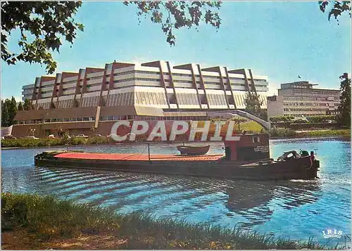 Moderne Karte Strasbourg France Palais de l'Europe Siege du Conseil de l'Europe