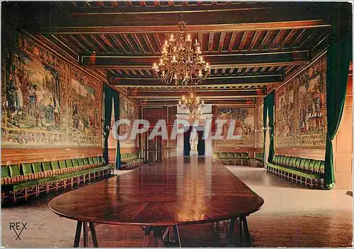 Cartes postales moderne Pau Pyrenees Atlantiques Le Chateau Salle a manger et sa table de 100 couverts