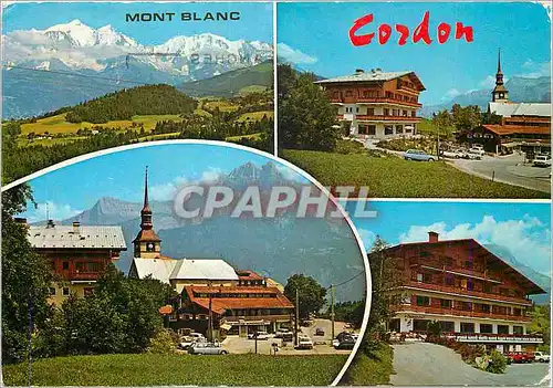 Moderne Karte Cordon Haute Savoie