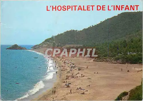Moderne Karte L'Hospitalet de l'Infant Tarragona Playa de et Torn