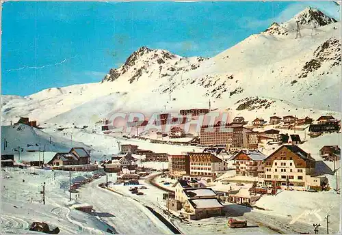 Cartes postales moderne La Mongie Tourmalet Arrivee a la station