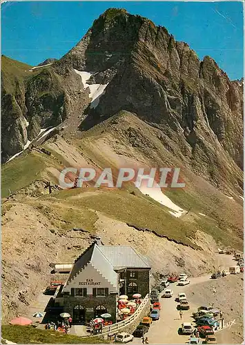 Moderne Karte Hautes Pyrenes Col du Tourmalet