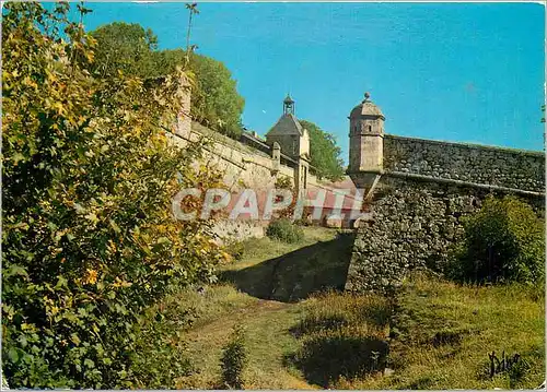 Cartes postales moderne Mont Louis Pyr Or Vue des fortifications de Vauban et entree de la Citadelle
