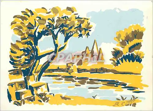 Cartes postales moderne Chateau de la Chapelle Bertrand Deux Sevres