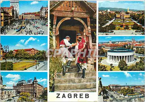 Cartes postales moderne Zagreb