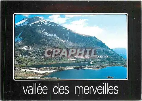 Moderne Karte Vallee de Merveilles Alpes Maritimes Entre les vallees de la Roya et de la Vesubie