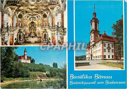 Moderne Karte Basilika Birnau Barockjuwel am Bodensee