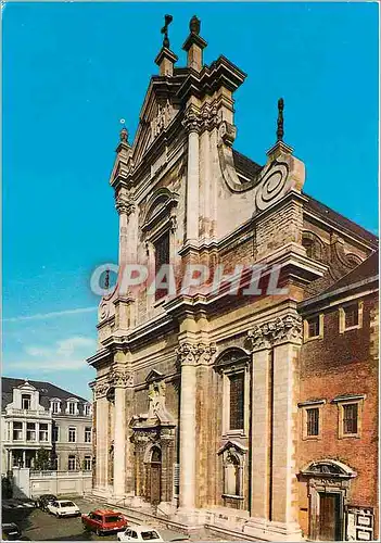 Moderne Karte Brugge Eglise Saint Walburge