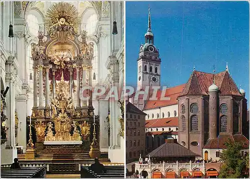 Cartes postales moderne Munich Monaco L'Eglis St Pierre