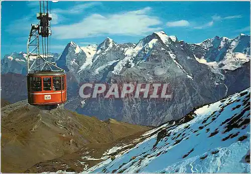 Cartes postales moderne Switzerland Schilthornbahn
