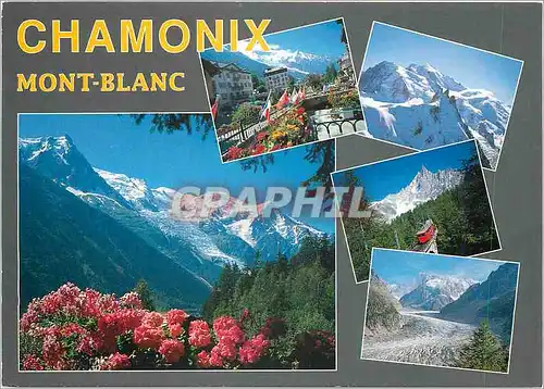 Cartes postales moderne Chamonix Mont Blanc Haute Savoie France La Chaine du Mont Blanc