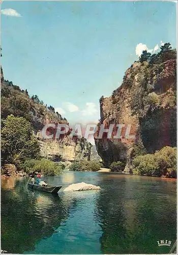 Cartes postales moderne Les Gorges du Tarn Les Detroits Promenade en barque