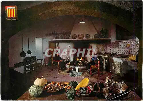 Cartes postales moderne Le Rousillon Typique Pyr Or Cuisine Catalane