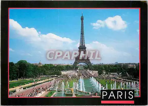 Cartes postales moderne Paris La Tour Eiffel