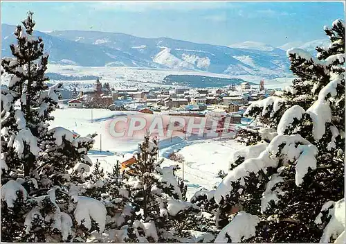 Cartes postales moderne Bolquere La station sous la neige