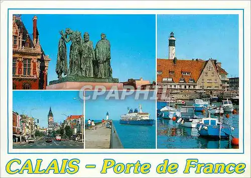Cartes postales moderne Calais P de C Premier port francais pour la voyageurs