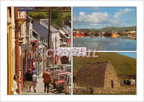 Cartes postales moderne Dingle is the chief town of the peninsula lying at the foot of a steep slope