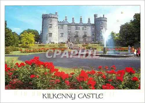 Moderne Karte Kilkenny Castle This magnificent castle which stands on high ground behind the River Nore