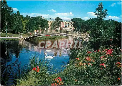 Cartes postales moderne Station Thermale de Bagnoles de l'Orne Le lac et les Jardins