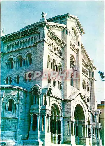 Cartes postales moderne Monaco Cathedrale Sainte Devot