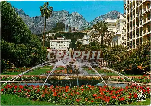 Cartes postales moderne Menton La Perle de France Le Jardin Bioves