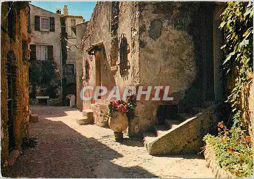 Moderne Karte Haut de Cagnes A Mmes Vieille rue