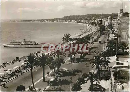 Cartes postales moderne Nice Promenade des Anglais La Baie des Anges Vue prise de l'Hotel Ruhl