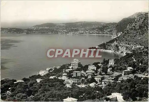 Cartes postales moderne Cap d'Ail Vue panoramique sur la ville Beaulieu le Cap Ferrat et Villefranche