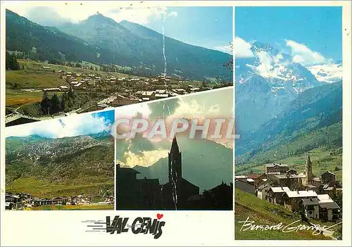 Cartes postales moderne Lanslevillard Val Cenis La Dent Parrachee