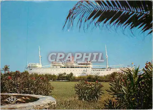 Cartes postales moderne Port Barcares Le Lydia Premier paquebot des sables Bateau
