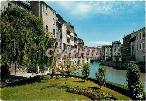 Cartes postales moderne Narbonne Capitale de la Gaule Meridionale Un coin pittoresque du Canal de la Robine