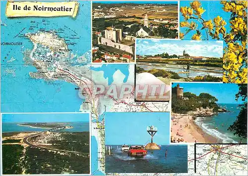 Cartes postales moderne La Vendee Touristique Ile de Noirmoutier