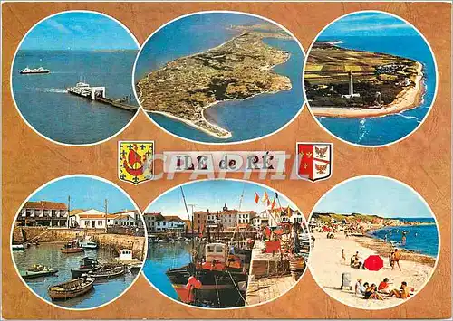 Cartes postales moderne Ile de Re Ch Mme Anse de Trousse Chemise Phare des baleines Marais salants Mariees retaises