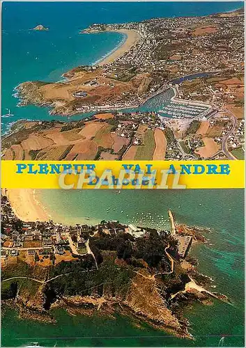 Cartes postales moderne Bretagne Cotes d'Armor Le Val Andre Vue generale Pointe de Pleneuf